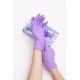 Перчатки одноразовые смотровые нитриловые «MediOK» фиолетовый